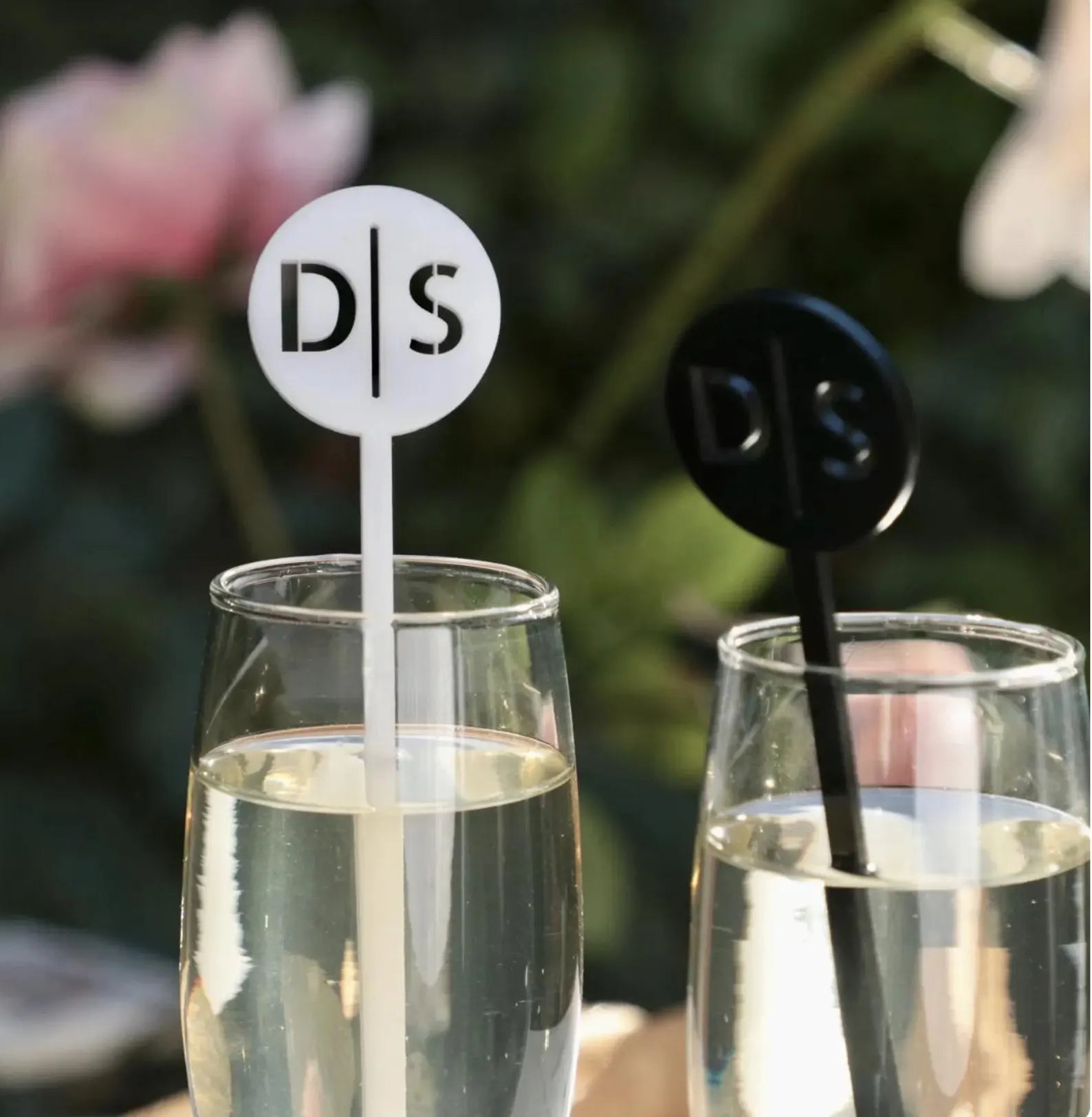 Personalized Wedding Drink Stirrers: Custom Cocktail Party Decor